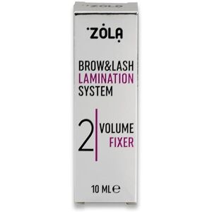 ZOLA Volume Fixer Krok 02 Preparat do laminacji brwi i rzęs 10ml ZOLA Volume Fixer Krok 02 Preparat do laminacji brwi i rzęs 10ml