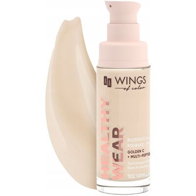 Aa Wings Of Color Healthy Wear Podkładtint Rozświetlający 302 Vanilla 30ml Aa Wings Of Color Healthy Wear Podkładtint Rozświetlający 302 Vanilla 30ml