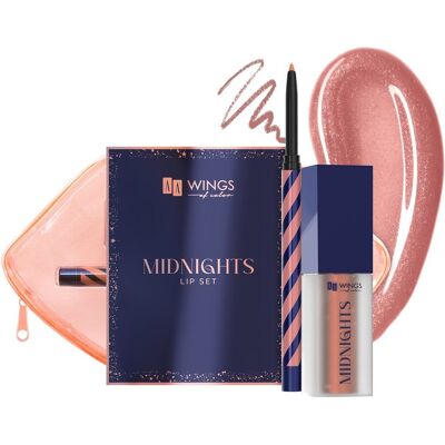 AA Wings Of Color Midnights Zestaw do makijażu ust 01 Moon Beige AA Wings Of Color Midnights Zestaw do makijażu ust 01 Moon Beige