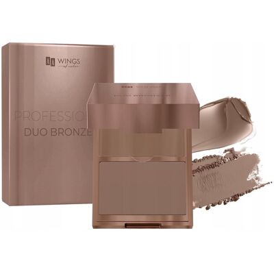 Aa Wings Of Color Professional Duo Bronzer Do Twarzy 2w1 01 Shadow Veil Aa Wings Of Color Professional Duo Bronzer Do Twarzy 2w1 01 Shadow Veil