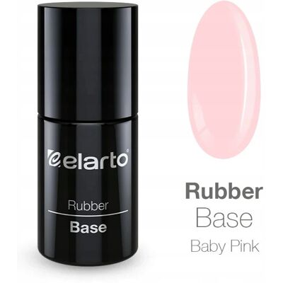 Baza kauczukowa Elarto Rubber Base Baby Pink 15ml Baza kauczukowa Elarto Rubber Base Baby Pink 15ml