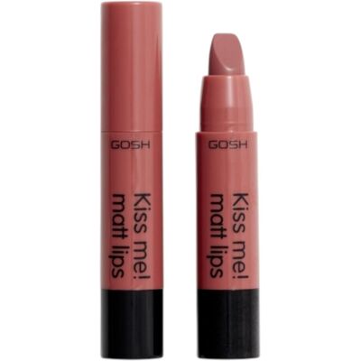 Gosh, Kiss Me!, Cream Lipstick, 008, Natural Kiss, 2 G Gosh, Kiss Me!, Cream Lipstick, 008, Natural Kiss, 2 G