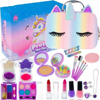 Inny producent Kuferek Kosmetyków Makeup Zestaw Do Malowania Makijaż Cienie Domowe Spa Inny producent Kuferek Kosmetyków Makeup Zestaw Do Malowania Makijaż Cienie Domowe Spa