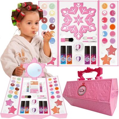 Inny producent Kuferek Kosmetyków Paznokci Makijaż Makeup Cien Zestaw Dla Dziewczynki Duży Inny producent Kuferek Kosmetyków Paznokci Makijaż Makeup Cien Zestaw Dla Dziewczynki Duży