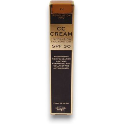 Makeup Revolution, Pro Cc Perfecting, Cc Cream, F10, Spf 30, 26 Ml Makeup Revolution, Pro Cc Perfecting, Cc Cream, F10, Spf 30, 26 Ml