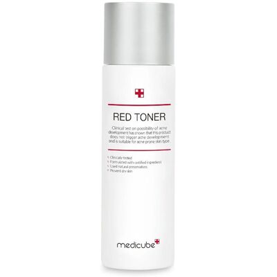 Medicube Red Toner 2.0 Tonik do twarzy do skóry wrażliwej i problematycznej 100 ml Medicube Red Toner 2.0 Tonik do twarzy do skóry wrażliwej i problematycznej 100 ml