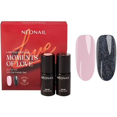 Neonail Zestaw Do Paznokci Moments Of Love 2x 7,2 Ml Uv Gel Polish Set Neonail Zestaw Do Paznokci Moments Of Love 2x 7,2 Ml Uv Gel Polish Set