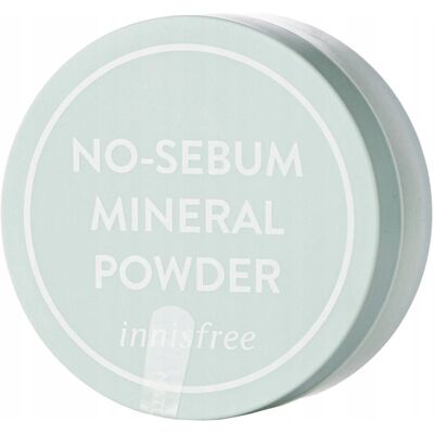 Innisfree Innisfree No Sebum Mineral Powder - Kontrola sebum - 5g Innisfree Innisfree No Sebum Mineral Powder - Kontrola sebum - 5g