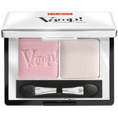Pupa Milano, Vamp! Compact Duo, Podwójne Cienie Do Powiek 001, 2,2 G Pupa Milano, Vamp! Compact Duo, Podwójne Cienie Do Powiek 001, 2,2 G