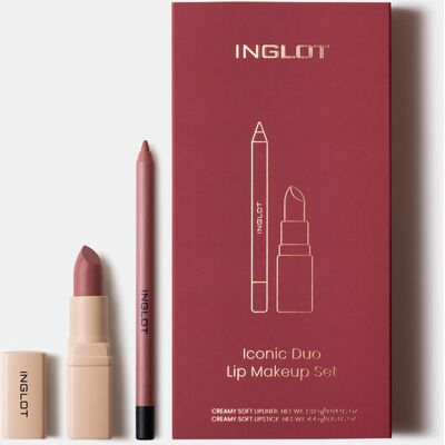 Zestaw do makijażu ust Iconic Duo INGLOT Zestaw do makijażu ust Iconic Duo INGLOT