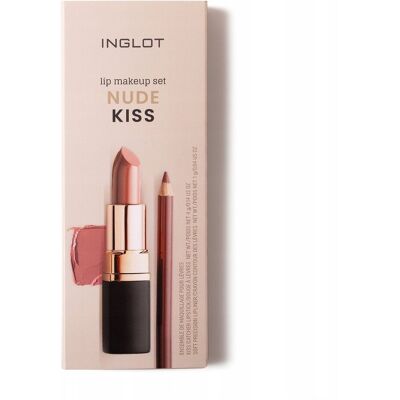Zestaw do makijażu ust INGLOT Nude Kiss - Zestaw do makijażu Zestaw do makijażu ust INGLOT Nude Kiss - Zestaw do makijażu