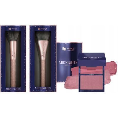 Zestaw Midnights Duo Róż Do Policzków + Pędzle Do Makijażu Zestaw Midnights Duo Róż Do Policzków + Pędzle Do Makijażu