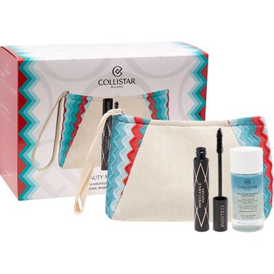 Collistar Set (Impeccabile Mascara Ultra Black + Bi-Phase Makeup Remover 35ml + Pouch) Collistar Set (Impeccabile Mascara Ultra Black + Bi-Phase Makeup Remover 35ml + Pouch)