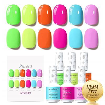 Lakierów Zestaw Do Paznokci Żelowych 6 Sztuk Różowy Mocny Trwały Pigment Lakierów Zestaw Do Paznokci Żelowych 6 Sztuk Różowy Mocny Trwały Pigment