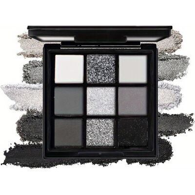 Inny producent Paleta Cieni 9 Kolorów Wysoko Pigmentowana Trwała Wodoodporna Błyszcząca Inny producent Paleta Cieni 9 Kolorów Wysoko Pigmentowana Trwała Wodoodporna Błyszcząca