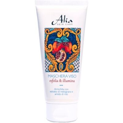 Maska do twarzy złuszczająca i rozświetlająca z granatem - Alia Skin Care Maska do twarzy złuszczająca i rozświetlająca z granatem - Alia Skin Care