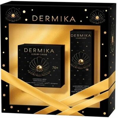 Dermika Luxury Caviar 70+, zestaw prezentowy Kosmetyków, 2 Szt. Dermika Luxury Caviar 70+, zestaw prezentowy Kosmetyków, 2 Szt.