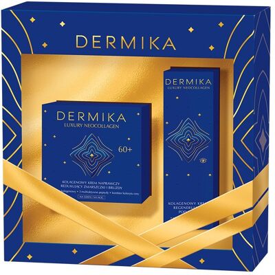 Dermika Luxury Neocollagen 60+, Zestaw Prezentowy Kosmetyków, 2 Szt. Dermika Luxury Neocollagen 60+, Zestaw Prezentowy Kosmetyków, 2 Szt.