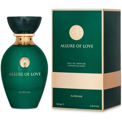 ALLURE OF LOVE, Woda Perfumowana Arabska, Damska, 100 ml Al Rehab EDP ALLURE OF LOVE, Woda Perfumowana Arabska, Damska, 100 ml Al Rehab EDP