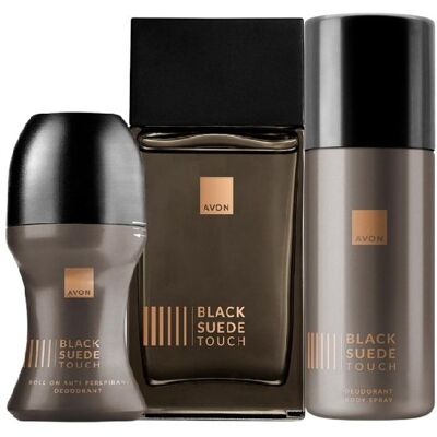Avon, Black Suede Touch, Zestaw kosmetyków, 3 szt. Avon, Black Suede Touch, Zestaw kosmetyków, 3 szt.