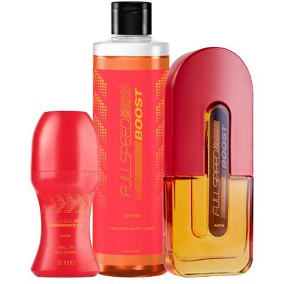 AVON Zestaw kosmetyków Full Speed Boost 3 kosmetyki AVON Zestaw kosmetyków Full Speed Boost 3 kosmetyki