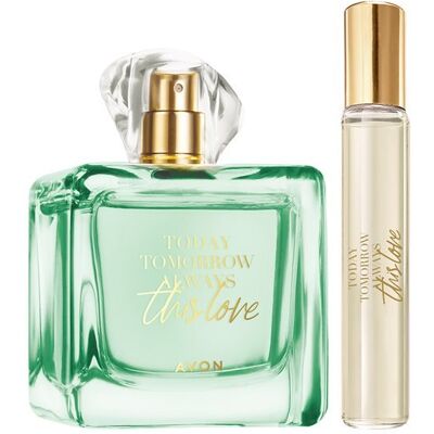 Avon TTA This Love Zestaw Perfumy 100ml Perfumetka Avon TTA This Love Zestaw Perfumy 100ml Perfumetka