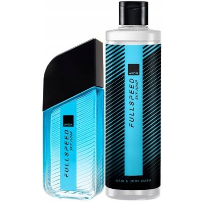 AVON zestaw Full Speed Sky Jump woda i żel AVON zestaw Full Speed Sky Jump woda i żel