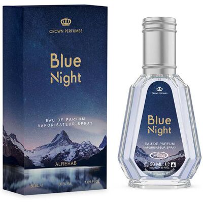 BLUE NIGHT Woda Perfumowana Arabska Męska 50 ml Al Rehab EDP BLUE NIGHT Woda Perfumowana Arabska Męska 50 ml Al Rehab EDP