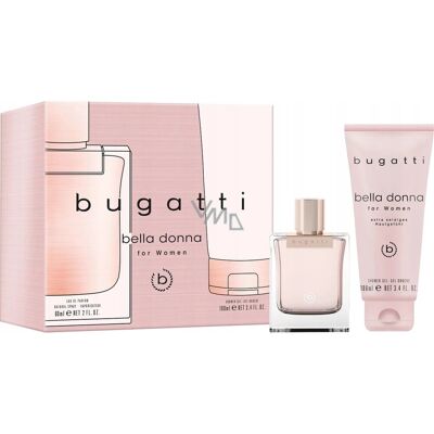 Zestaw prezentowy Bugatti Bella Donna Eau de Parfum - Perfumy dla kobiet Zestaw prezentowy Bugatti Bella Donna Eau de Parfum - Perfumy dla kobiet