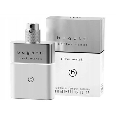Bugatti Performance Silver Metal Woda Toaletowa , 100 Ml Bugatti Performance Silver Metal Woda Toaletowa , 100 Ml