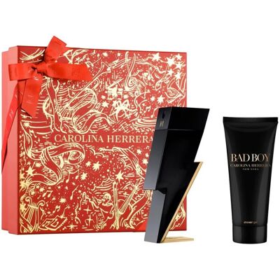 Carolina Herrera Bad Boy Męski Zestaw: Woda Toaletowa 100Ml + Żel Pod Prysznic 100Ml Carolina Herrera Bad Boy Męski Zestaw: Woda Toaletowa 100Ml + Żel Pod Prysznic 100Ml