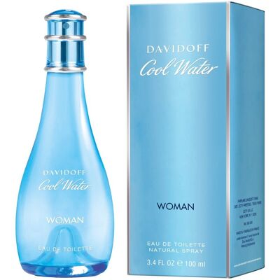 Davidoff, Cool Water Woman, woda toaletowa, 100 ml Davidoff, Cool Water Woman, woda toaletowa, 100 ml