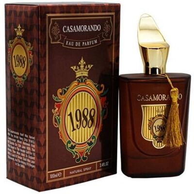 FRAGRANCE WORLD CASAMORANDO 1988 100ML WODA PERFUMOWANA UNISEX DAMSKA MĘSKA FRAGRANCE WORLD CASAMORANDO 1988 100ML WODA PERFUMOWANA UNISEX DAMSKA MĘSKA