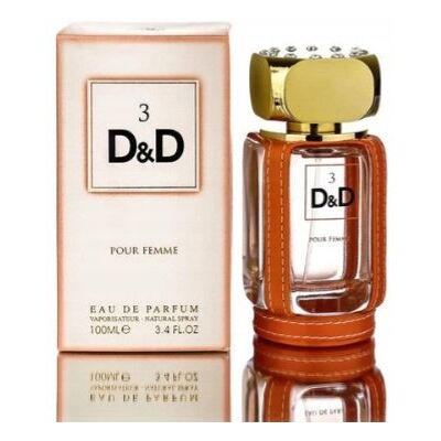 Fragrance World D&D3; 100Ml Woda Perfumowana Dla Kobiet Perfumy Arabskie Fragrance World D&D3; 100Ml Woda Perfumowana Dla Kobiet Perfumy Arabskie