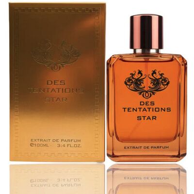 FRAGRANCE WORLD DES TENTATION STAR 100ML WODA PERFUMOWANA UNISEX FRAGRANCE WORLD DES TENTATION STAR 100ML WODA PERFUMOWANA UNISEX