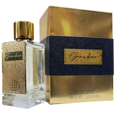 FRAGRANCE WORLD GRANDEUR 80ML WODA PERFUMOWANA UNISEX DAMSKA MĘSKA FRAGRANCE WORLD GRANDEUR 80ML WODA PERFUMOWANA UNISEX DAMSKA MĘSKA