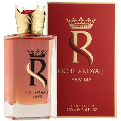 FRAGRANCE WORLD RICH & ROYAL FEMME 100ML WODA PERFUMOWANA DLA KOBIET FRAGRANCE WORLD RICH & ROYAL FEMME 100ML WODA PERFUMOWANA DLA KOBIET