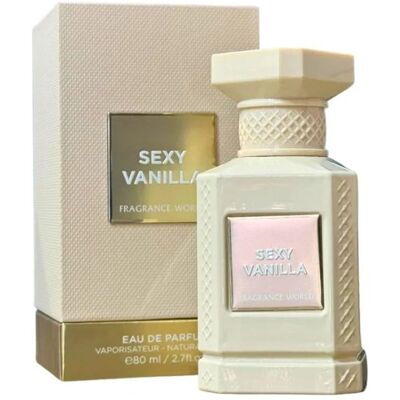 Fragrance World Sexy Vanilla 80ml Woda Perfumowana Unisex Damska Męska Fragrance World Sexy Vanilla 80ml Woda Perfumowana Unisex Damska Męska