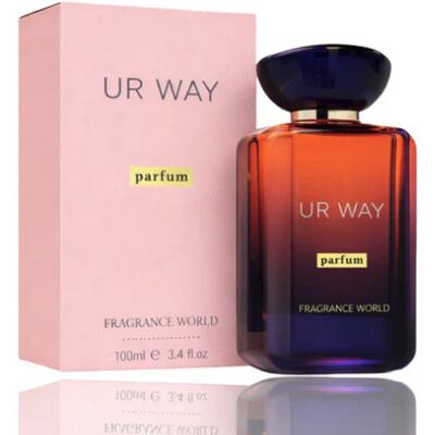 FRAGRANCE WORLD UR WAY PARFUM 100ML WODA PERFUMOWANA DLA KOBIET FRAGRANCE WORLD UR WAY PARFUM 100ML WODA PERFUMOWANA DLA KOBIET