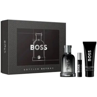 Hugo Boss Bottled Beyond 100ml woda perfumowana + 10ml woda perfumowana + 100ml żel do kąpieli Zestaw Set Hugo Boss Bottled Beyond 100ml woda perfumowana + 10ml woda perfumowana + 100ml żel do kąpieli Zestaw Set