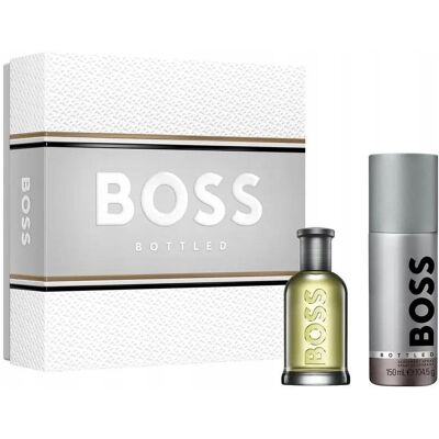 Hugo Boss Bottled zestaw woda toaletowa spray 50ml + dezodorant spray 150ml Hugo Boss Bottled zestaw woda toaletowa spray 50ml + dezodorant spray 150ml