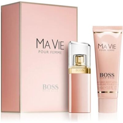 Hugo Boss, Ma Vie, zestaw dla kobiet: woda perfumowana 30ml, perfumowany balsam do ciała 50 ml Hugo Boss, Ma Vie, zestaw dla kobiet: woda perfumowana 30ml, perfumowany balsam do ciała 50 ml