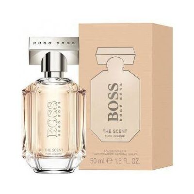 Hugo Boss The Scent Pure Accord dla niej Eau de Toilette - 50ml Hugo Boss The Scent Pure Accord dla niej Eau de Toilette - 50ml