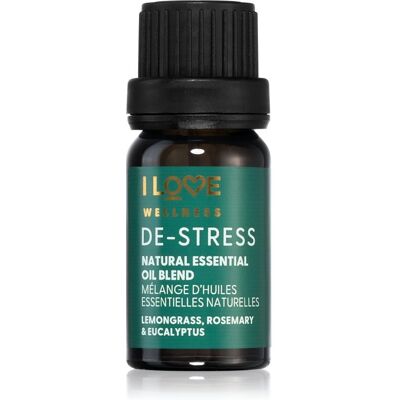 Inny producent I love... Wellness De-Stress eteryczny olejek zapachowy przeciwko stresowi 10 ml Inny producent I love... Wellness De-Stress eteryczny olejek zapachowy przeciwko stresowi 10 ml
