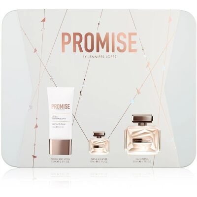 JENNIFER LOPEZ PROMISE Zestaw damski EDP 100ml +10ml + balsam do ciała 75ml JENNIFER LOPEZ PROMISE Zestaw damski EDP 100ml +10ml + balsam do ciała 75ml