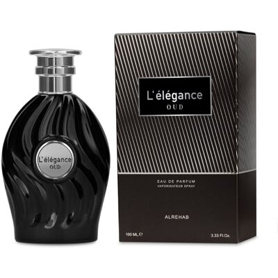 L'ELEGANCE OUD, Woda Perfumowana Arabska, Męska, 100 ml Al Rehab EDP L'ELEGANCE OUD, Woda Perfumowana Arabska, Męska, 100 ml Al Rehab EDP
