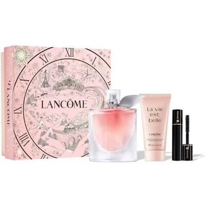 Lancome La Vie Est Belle 100ml woda perfumowana + 50ml perfumowane mleczko do ciała + 2ml mascara Zestaw Set Lancome La Vie Est Belle 100ml woda perfumowana + 50ml perfumowane mleczko do ciała + 2ml mascara Zestaw Set