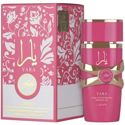 Lattafa Yara Candy Concentrate Oil 20ml Olejek Perfumowany Dla Kobiet Lattafa Yara Candy Concentrate Oil 20ml Olejek Perfumowany Dla Kobiet