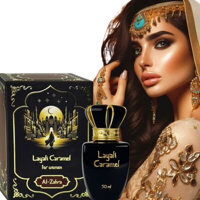 LAYALI CARAMEL AL-ZAHRA PERFUMY ARABSKIE DAMSKIE ORIENTALNE NUTY LAYALI CARAMEL AL-ZAHRA PERFUMY ARABSKIE DAMSKIE ORIENTALNE NUTY