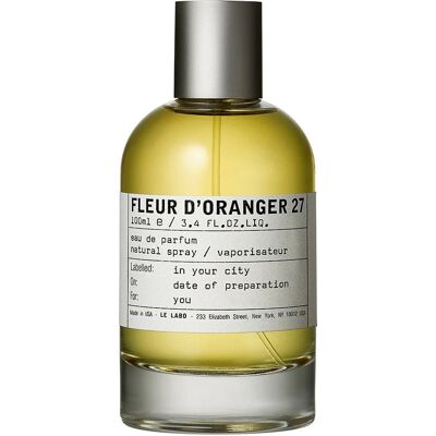 Le Labo Fleur d'Oranger 27 woda perfumowana spray 100ml Le Labo Fleur d'Oranger 27 woda perfumowana spray 100ml
